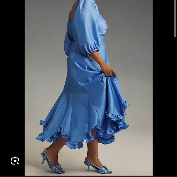 HUTCH PRINTED TWIST-FRONT PUFF-SLEEVE RUFFLE-HEM DRESS
Anthropology - Picture 6 of 8